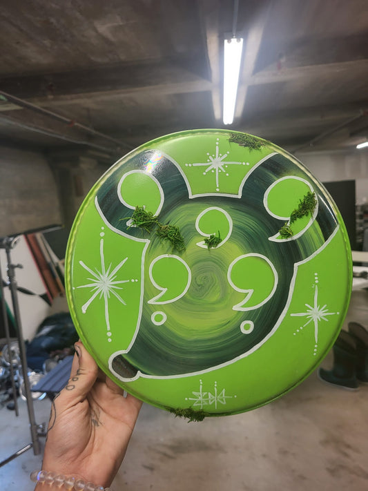 Green Rat Drum Head